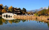 Black Dragon Pool Park Landscape Kunming 