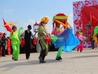 Land Boat Dance in Spring Festival