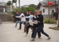 Learn Chinese Kung Fu with the Kungfu Master  in Yangshuo