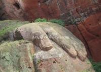 The Left Hand of the Leshan Giant Buddha