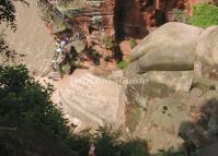 Marvelous Giant Stone Buddha at Leshan Mountain