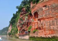 Leshan Giant Buddha Scenic Area Attractive Scenery