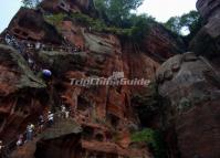 Leshan Giant Buddha Plank Road Chengdu