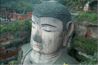 The Head of Leshan Giant Buddha