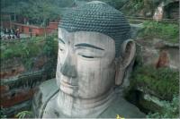 The Head of Leshan Giant Buddha