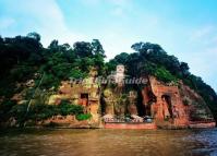 Mt.Leshan Giant Stone Buddha Chengdu China