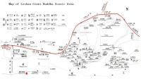 Leshan Giant Buddha Map