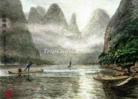 Li River Painting Guilin