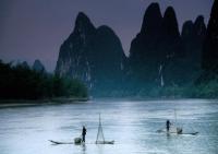 Attractive Li River Scenery Guilin 