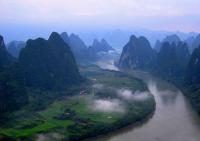 Li River Landscape Guilin China