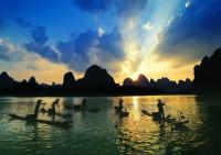 Fishermen on Li River Guilin