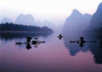 Li River and Fishermen Guilin China