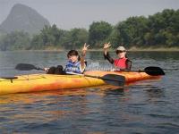 Kayaking in the Li River