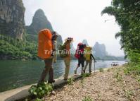 Hiking Along the Li River Guilin