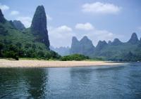 Li River Beautiful Scenery Guilin China