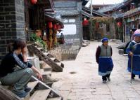 People's Life at Lijiang Ancient City