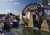 Scoop Waterwheel at Lijiang Ancient City