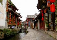 Lijiang Ancient City Street 