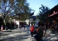 Lijiang Ancient City Busy Street