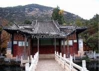 Building at Lijiang Black Dragon Pool Park