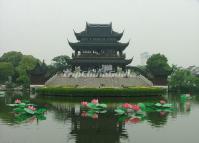 The Pavilion of the Lingering Garden of Suzhou