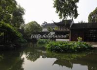 The Pond in Suzhou Lingering Garden