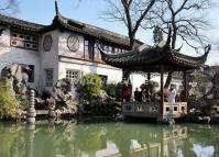 Pavilion in the Lingering Garden in China