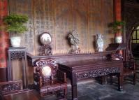 Furniture of The Lingering Garden in Suzhou