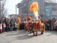 Lion Dance Chinese Spring Festival 