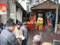 Lion Dance in A Village in Guangzhou