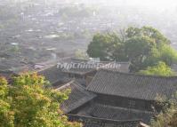 The Lion Hill Park in Old Town of Lijiang