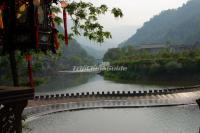 The Beautiful Creek in Liujiang Ancient Town