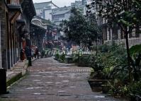 Liujiang Old Town Alley Chengdu