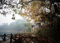 Liujiang Ancient Town Wooden Bridge Sichuan