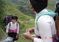 Porter at Longji Rice Terraces Longsheng 