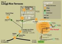Longsheng Rice Terraces Map