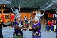 Lower Langde Miao Village People's Life Guizhou China