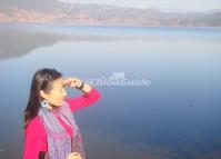 Make Photo at Lugu Lake Lijiang 