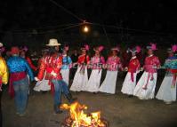 People Dance at Night Lijiang 