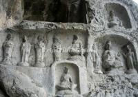 Luoyang Longmen Grottoes Buddha Sculptures 