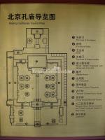 Beijing Confucian Temple Tourist Map