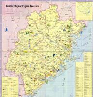 Tourist Map of Fujian