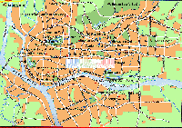 Tourist Attractions Map of Guangzhou