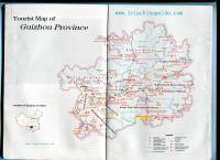 Tourist Map of Guizhou Province