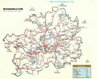 Map of Guizhou Scenic Spots