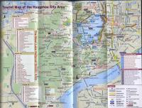 Tourist Map of the Hangzhou City Area