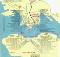 Map of Hong Kong Hotels