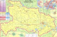 Tourist Map of Hubei