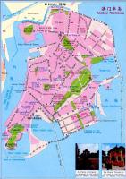 Macau Tourist Map