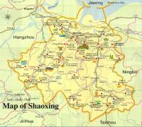 Shaoxing China Map
